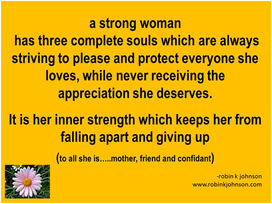 a strong woman has three complete souls